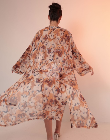 Прозрачная пляжная накидка