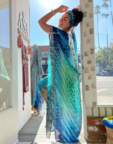 Пляжная туника в этническом стиле