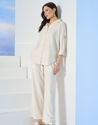 Муслиновая рубашка со штанами