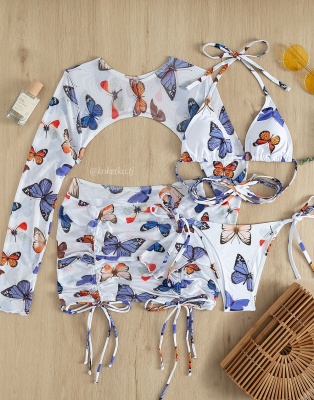 Раздельный купальник 4в1