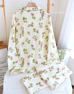 Муслиновая рубашка со штанами