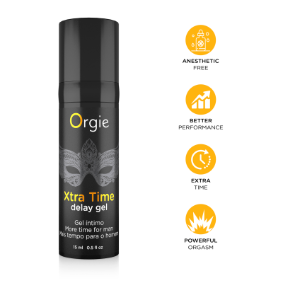 Продлевающий гель Orgie Xtra Time Delay Gel для мужчин, 15 мл
