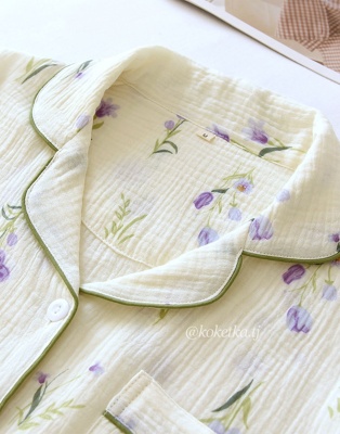 Муслиновая рубашка со штанами