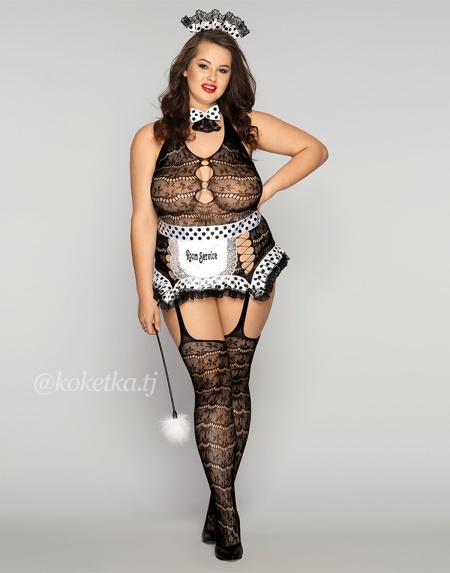 Игровой костюм горничной (Plus Size)