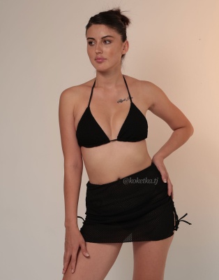 Купальник бикини с юбкой 4в1