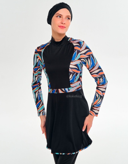 Стильный купальник c лосинами