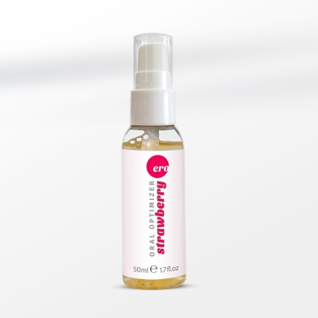 Съедобный гель Gel optimizer для орального, с охлаждающим эффектом, со вкусом клубники, 50 мл