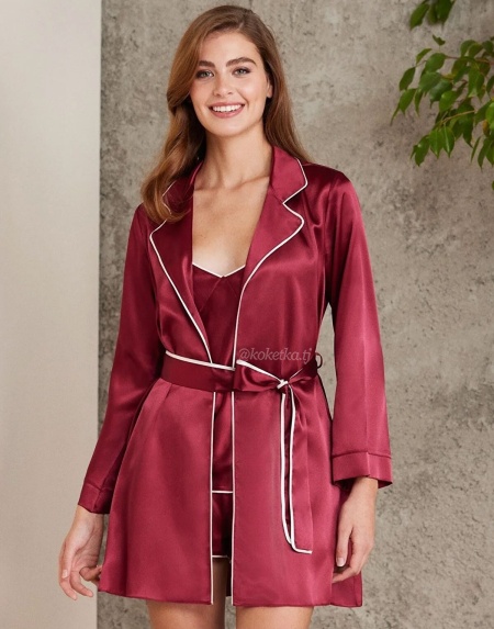 Атласный домашний комплект от Pierre Cardin (4-ка)