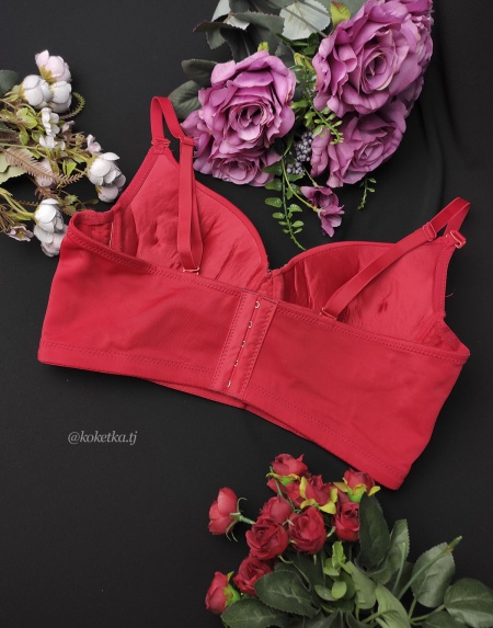 Бюстье со стеклянными стразами