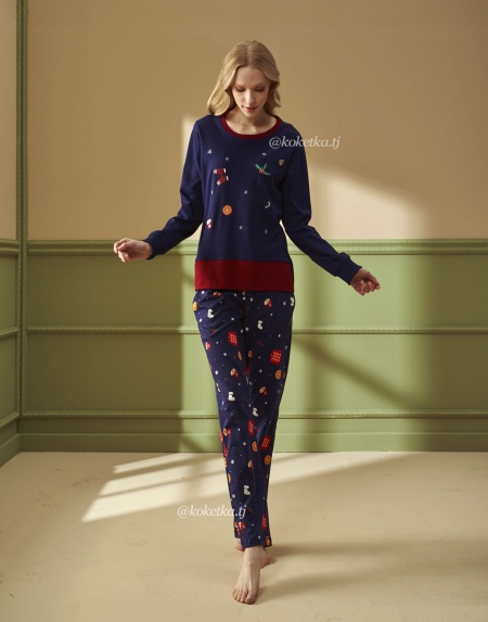 Новогодний мягкий домашний комплект