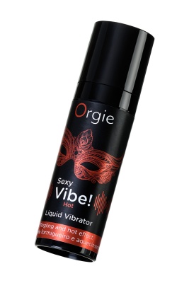 Гель Orgie Sexy Vibe Hot с разогревающим и вибрирующим эффектом, 15 мл 