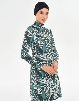 Модный купальник с лосинами   