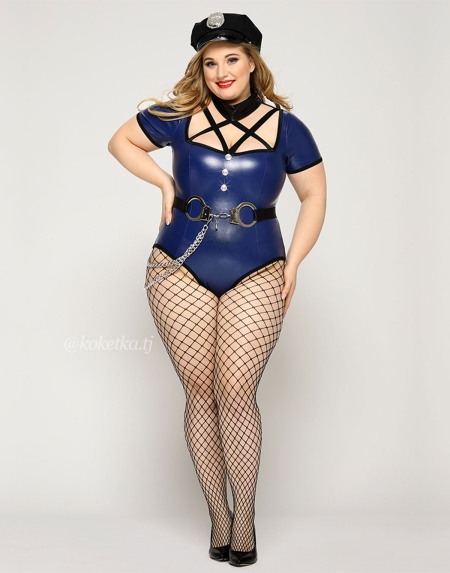 Игровой костюм полицейского (Plus Size)