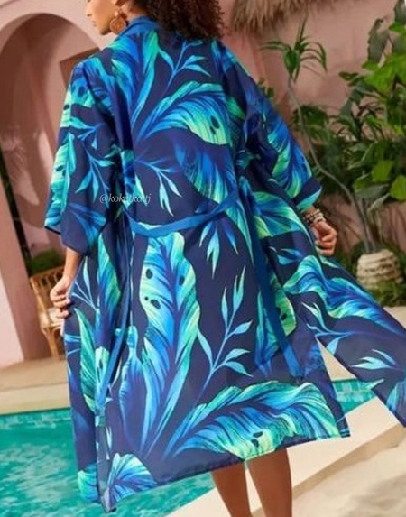 Прозрачная пляжная накидка