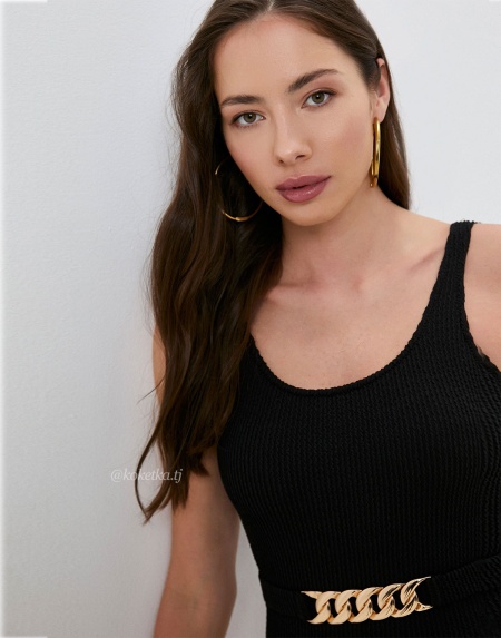  Слитный купальник 