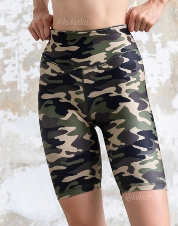 Удобные велосипедки на высокой посадке