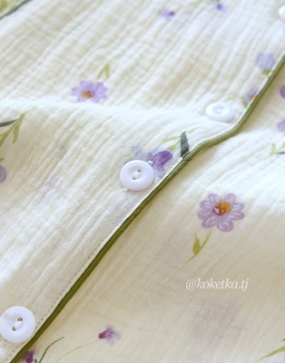 Муслиновая рубашка со штанами