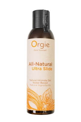 Натуральный интимный гель ORGIE All - Natural Ultra Slide на водной основе, 150 мл