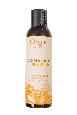 Натуральный интимный гель ORGIE All - Natural Ultra Slide на водной основе, 150 мл