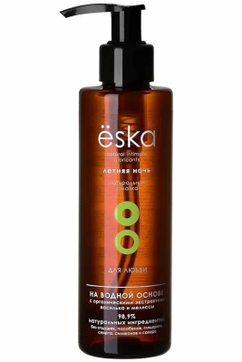 Ёska - лубрикант на водной основе Летняя ночь, съедобный, 200 мл