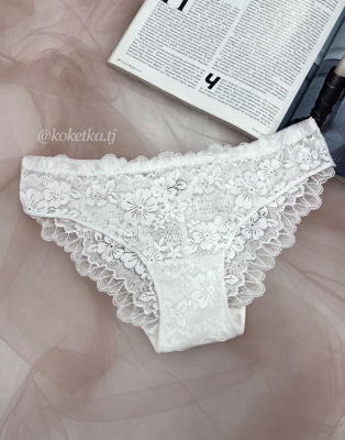 Кружевные трусики слипы