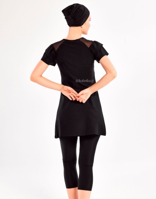 Модный купальник с лосинами