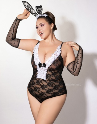 Костюм зайчика с ушками и хвостиком