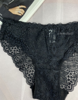 Гипюровые трусики слип ( L, XL, XXL )