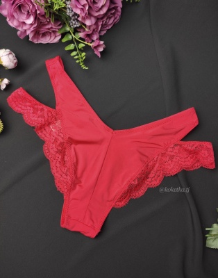 Трусики слипы  с разрезами