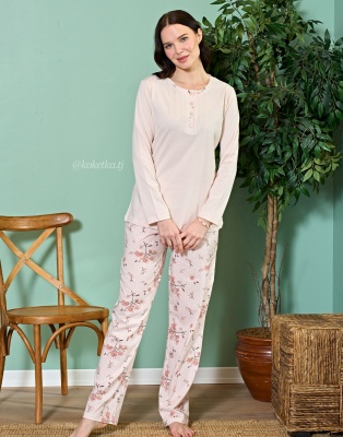 Домашний комплект с футболкой и штанами