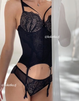 Корсет с трусиками бразилиана