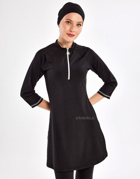 Модный купальник с короткими лосинами