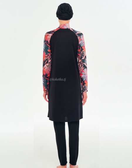 Яркий купальник c лосинами