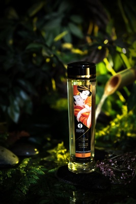 Масло для массажа Shunga Coconut Thrills, с ароматом персика, возбуждающее, 240 мл