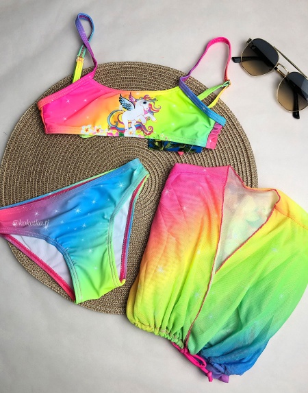 Детский купальник 3в1