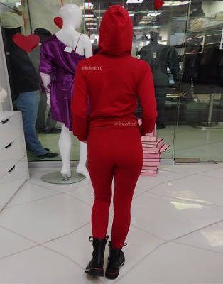 Спортивный топ и лонгслив с капюшоном Calvin Klein