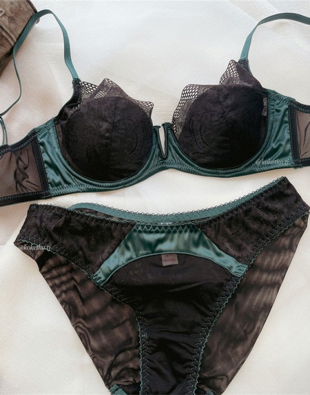 Бюстгальтер с трусиками